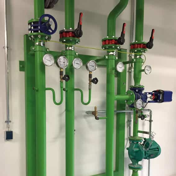 Vorgefertigte Pumpengruppen reduzieren die Montagezeit