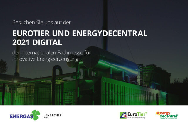 Plakat zu Eurotier und Energydecentral 2021 Digital