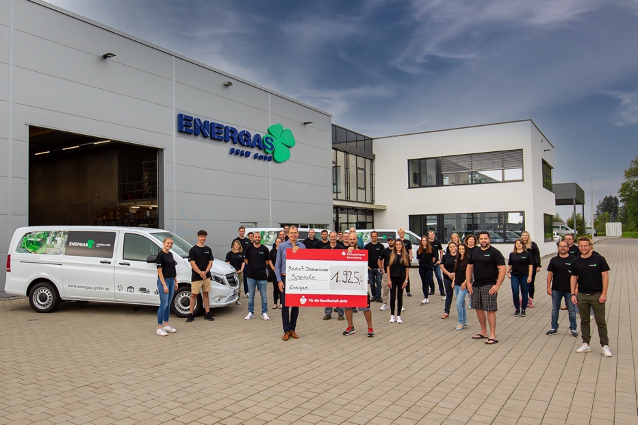 Spende Zuendkerzenaktion Team Energas